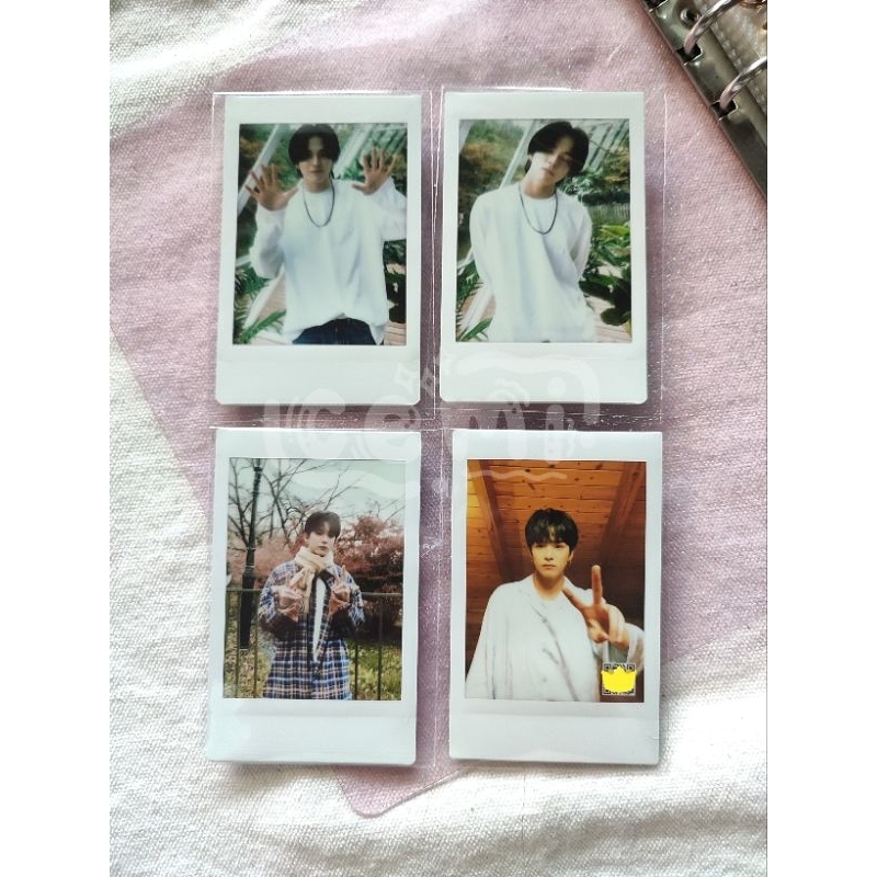 WTS TREASURE HYUNSUK ASAHI JUNGHWAN PHOTOCARD / POLAROID