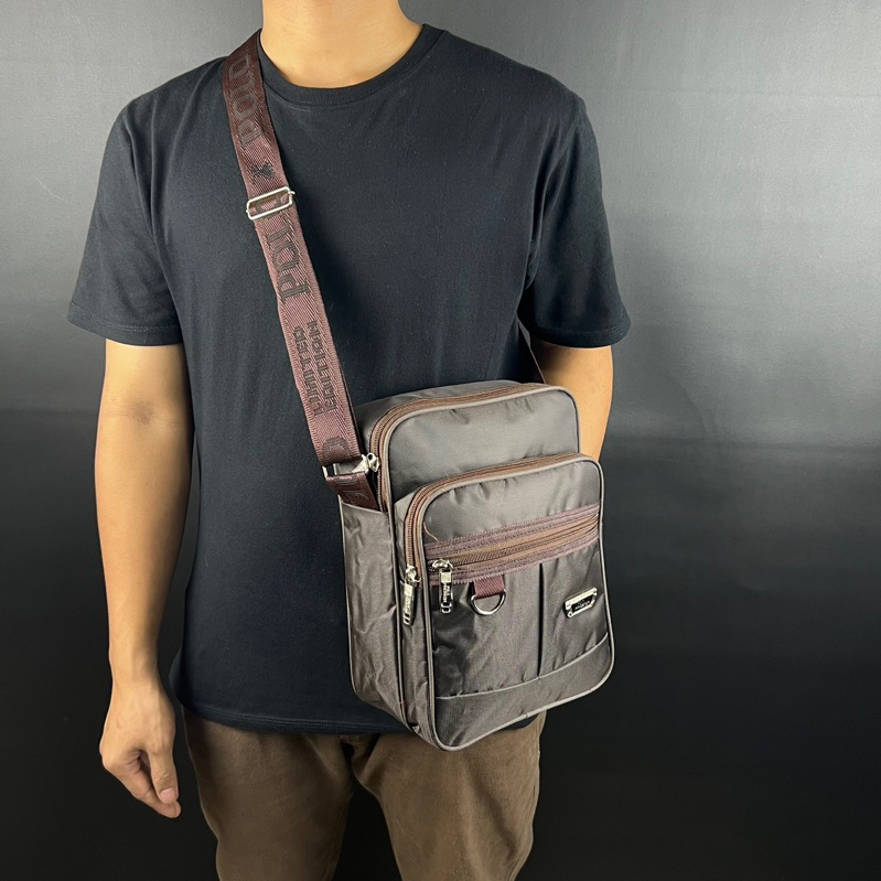 Tas Pria Tas Selempang Pria 10&quot;Inchi Original Polo Amstar