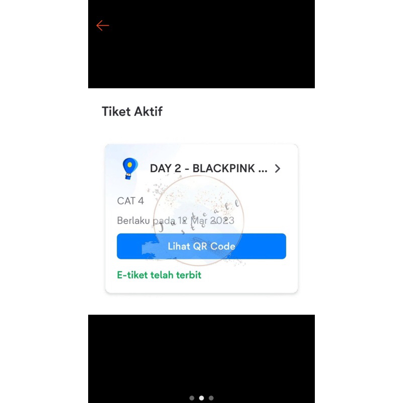 tiket konser blackpink cat 4 day 2