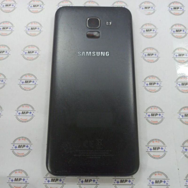 BACKDOOR SAMSUNG J6 2018 (J600) BLACK ORIGINAL COPOTAN