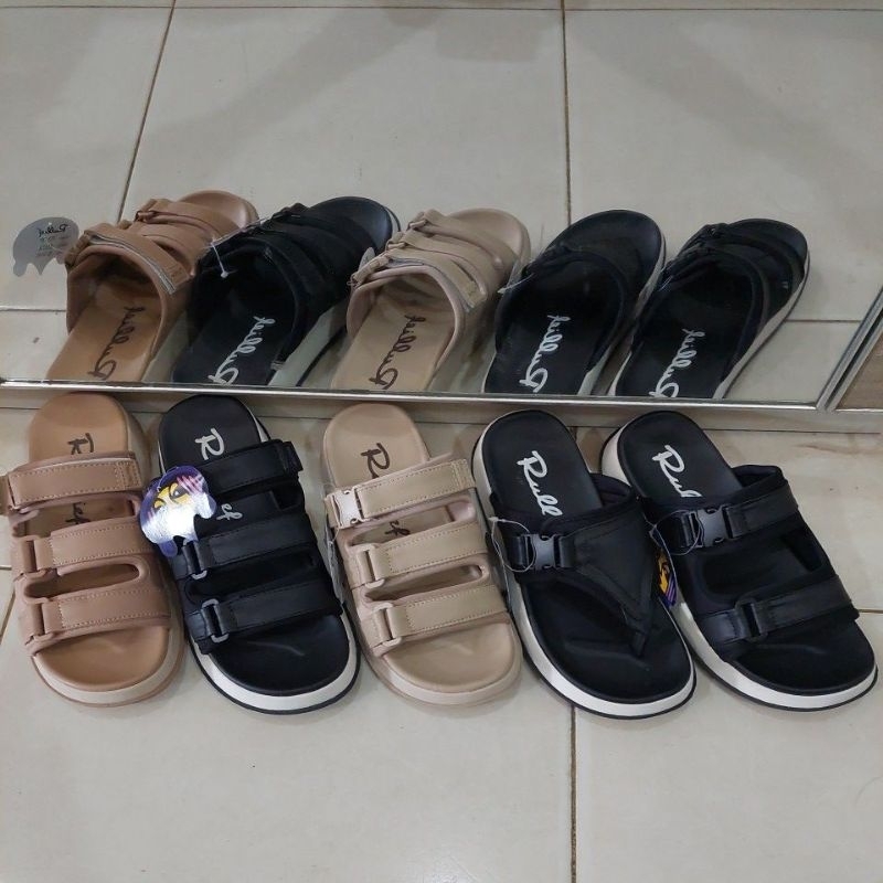 sandal rullief slop dan jepit fks