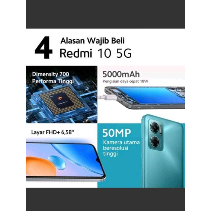 paket usaha redmi 10 4/64 (9 unit)