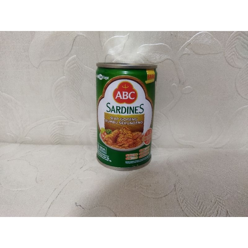 

SARDINES ABC BUMBU SERUNDENG 155 GRAM / SARDINES ABC GORENG / SARDEN ABC BUMBU SERUNDENG / SARDEN ABC GORENG / SARDINES ABC SERUNDENG / SARDEN ABC SERUNDENG / IKAN SARDEN / SARDEN ABC