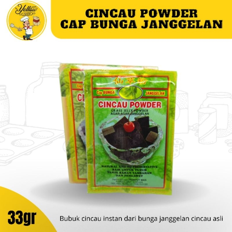 CINCAU BUBUK CAP BUNGA JANGGELAN 33GR