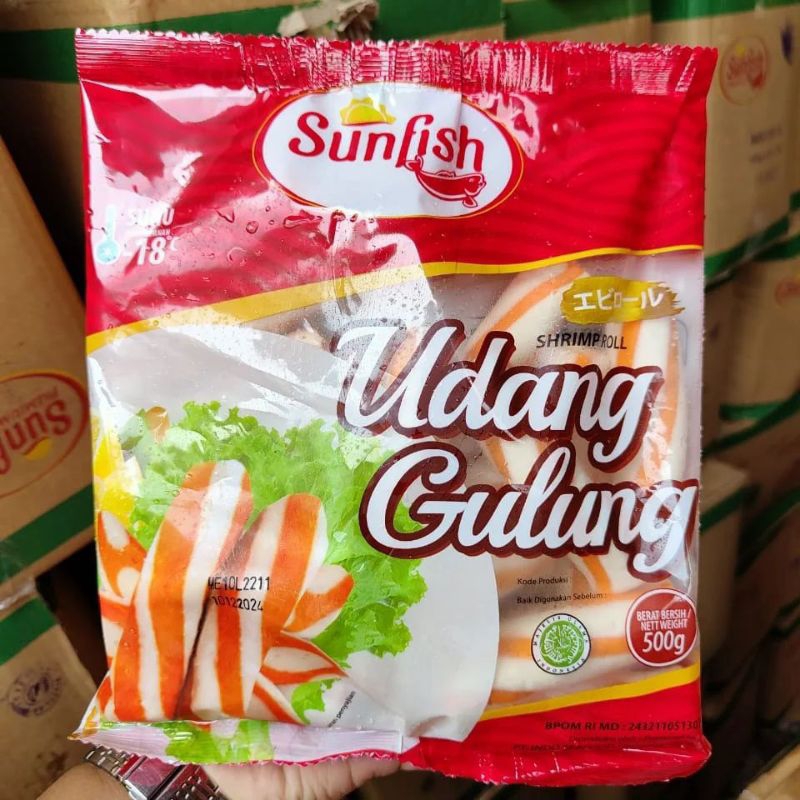 

Sunfish shrimp roll sunfish udang gulung 500gr