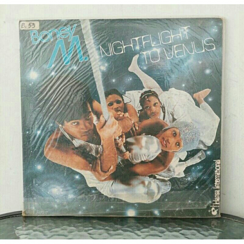 Vinyl Piringan Hitam 12 inch Boney M - Night flight To Venus