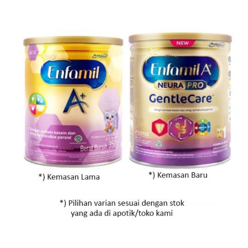 susu formula enfamil A+ gentle care