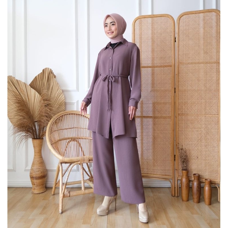 Dahlia Tunik One Set Crinkle Premium