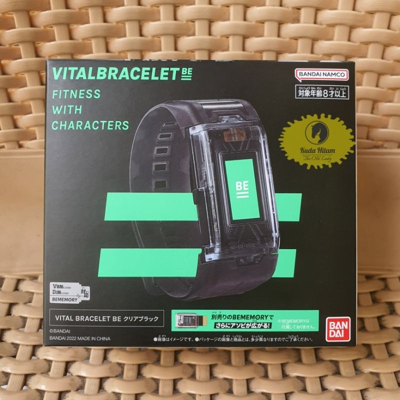 Bandai Vital Bracelet BE Clear Black