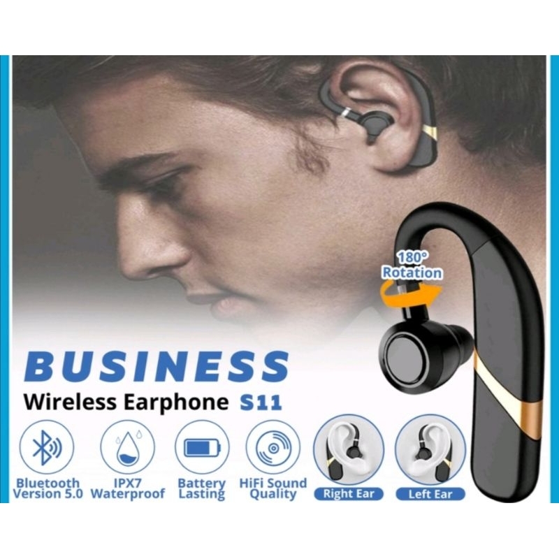 Headset Bluetooth Fashion elastis waterproof premium