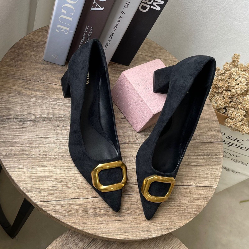 ZARA HEELS WANITA IMPORT SEPATU TINGGI WEDGES