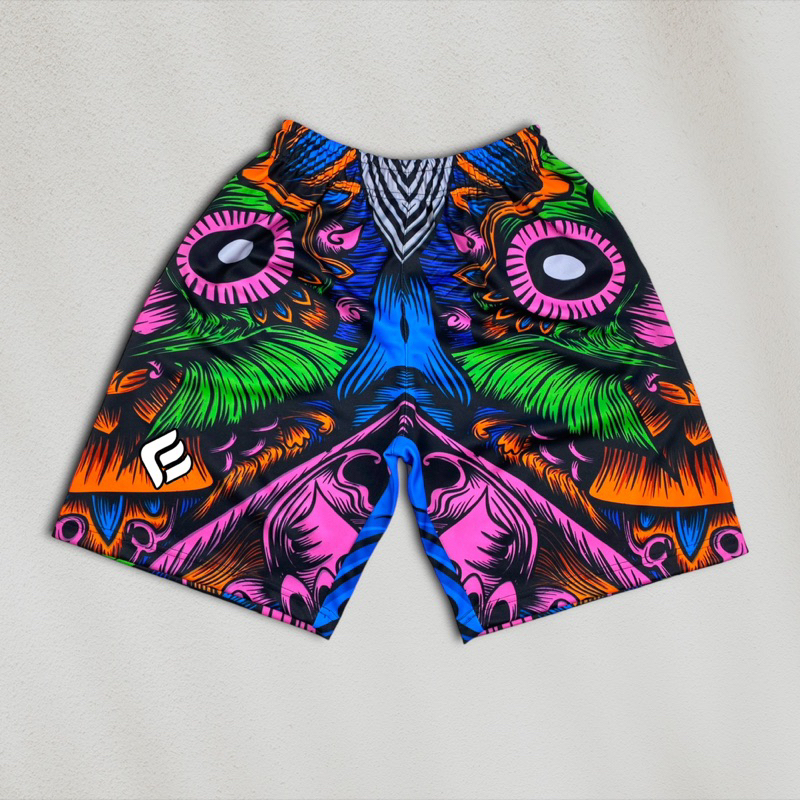 Celana Kolor Olah Raga Voli Santai Full Printing Motif Barong Gaya Kasual Pria Ragnarr Store