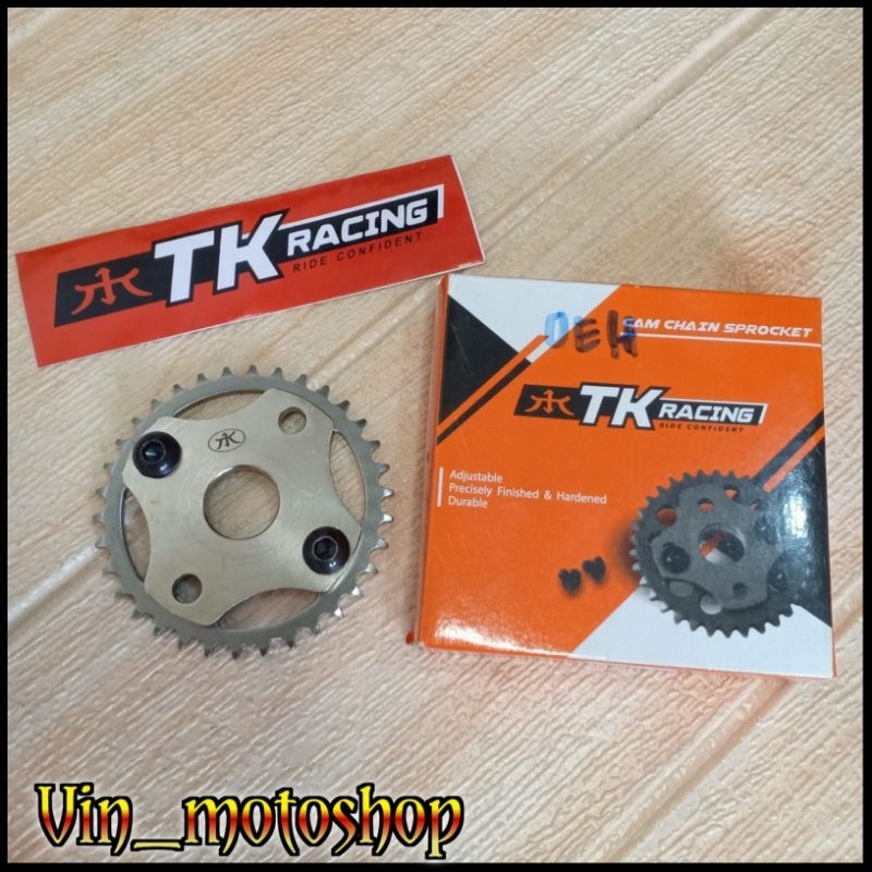 Gigi Sentrik Adjustable - Honda Tiger / Tiger Revo TK Racing Original