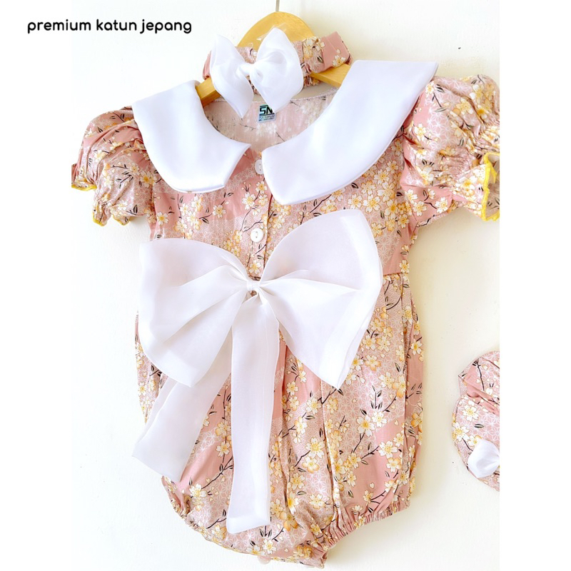 LILYROSE PITA KACA HIKARU DRESS Premium katun jepang baju bayi Baju Setelan Bunga Pergi Lucu Fashion Anak Bayi Perempuan Cewek Terlaris Lucu ICHIKA kelly hazel