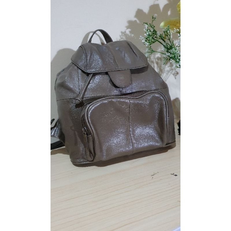 Tas Ransel Kulit DAAD Preloved