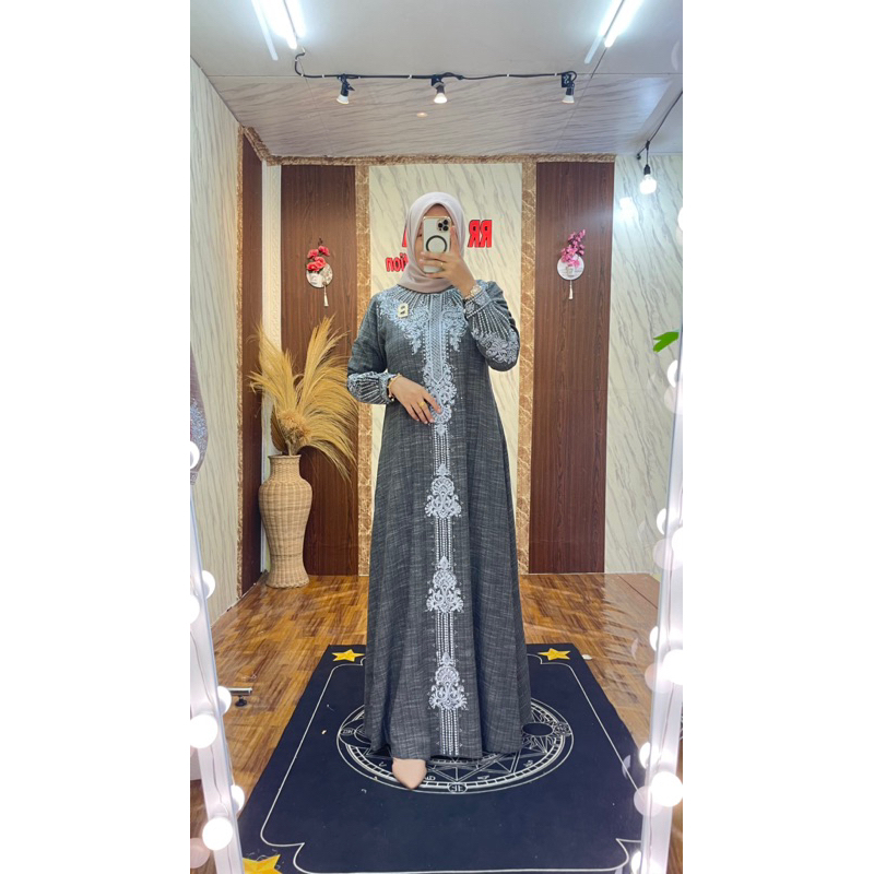 dania dress by wadah muslim dress lebaran mewahh