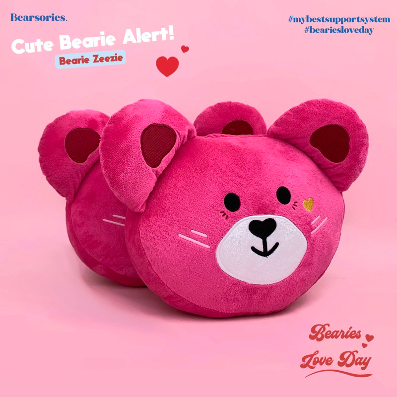 Boneka Beruang Premium Bearie Zeezie Plushie