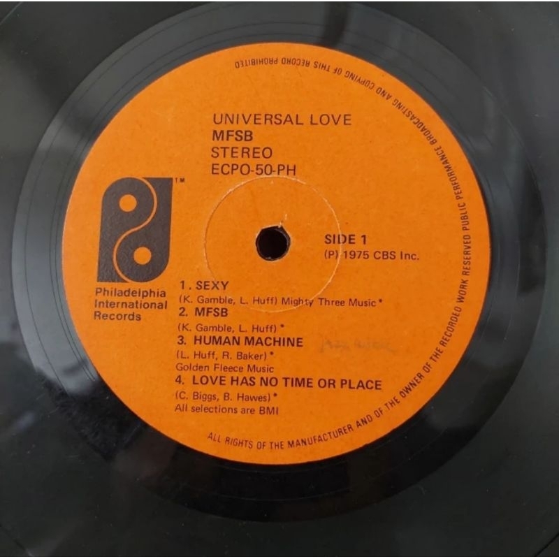 Vinyl Piringan Hitam 12 inch Universal Love - Sexy