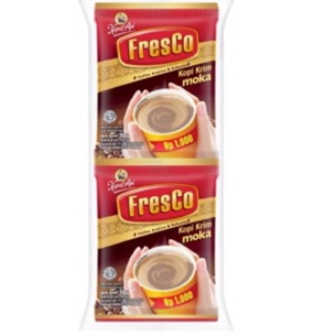 

FRESCO KOPI SUSU DAN KOPI MOKA BAG 280 GR (10 SACHET @ 28 GR)