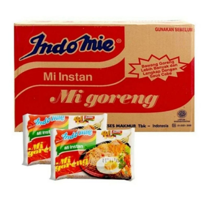 

Indomie goreng 1karton