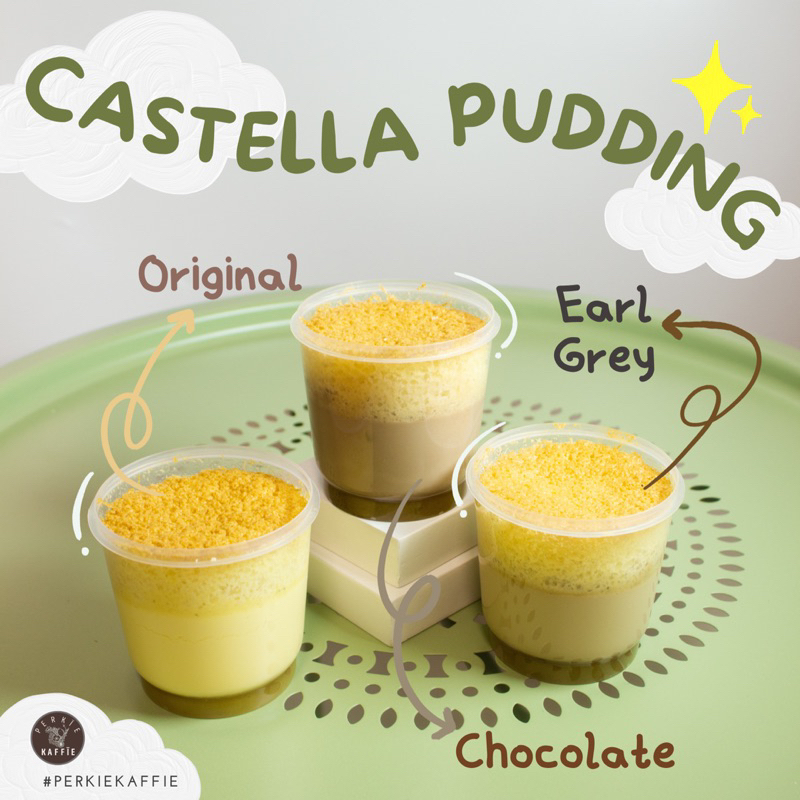 

CARAMEL CASTELLA PUDDING