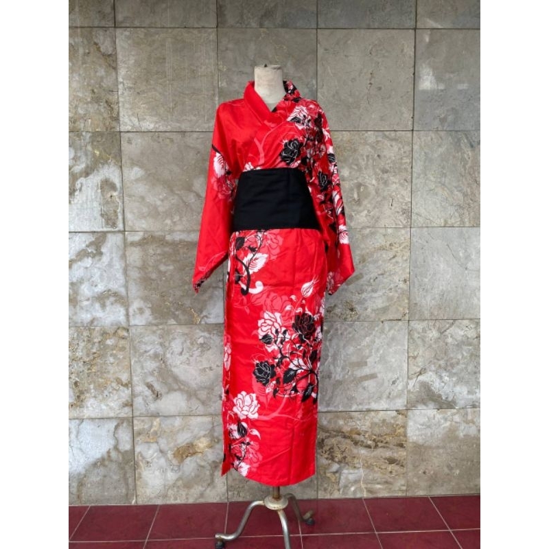 yukata kimono baju adat tradisional jepang samurai ykjul 00345
