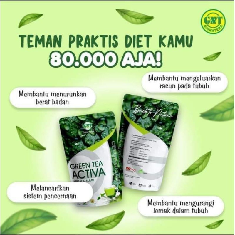 

Green Tea Activa CELUP isi 30 pcs (ecer & grosir)