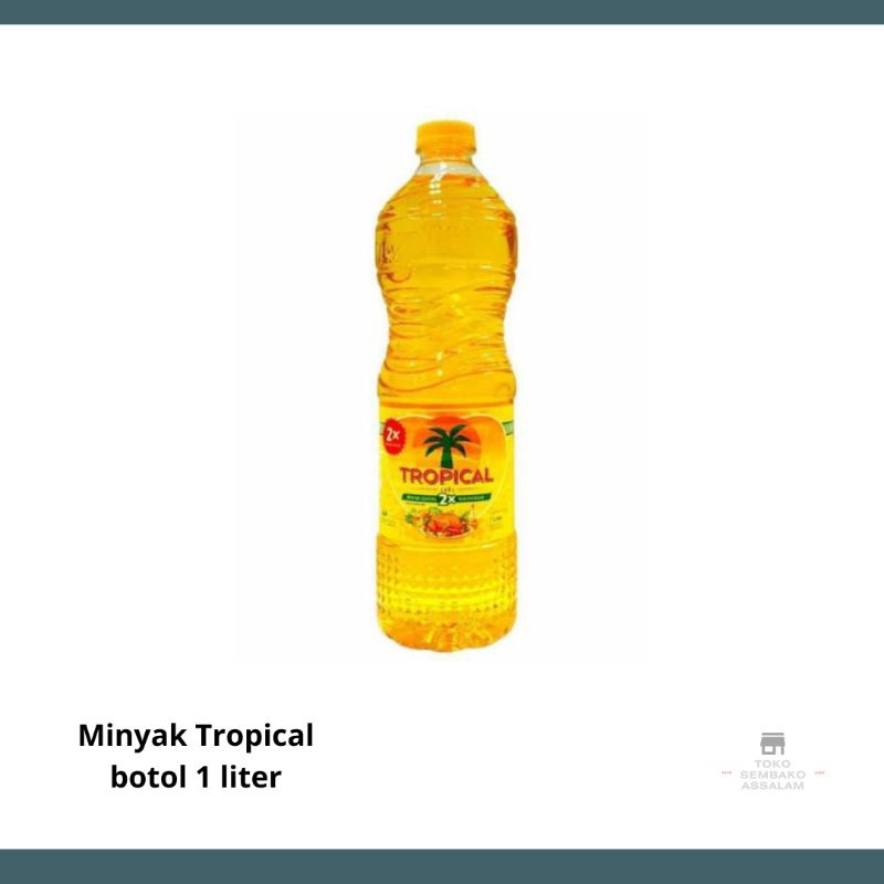 minyak Tropical 1 liter / minyak goreng tropical 1 liter / tropical 1 liter