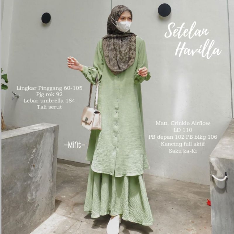 HAVILLA SETELAN BAJU WANITA TERBARU