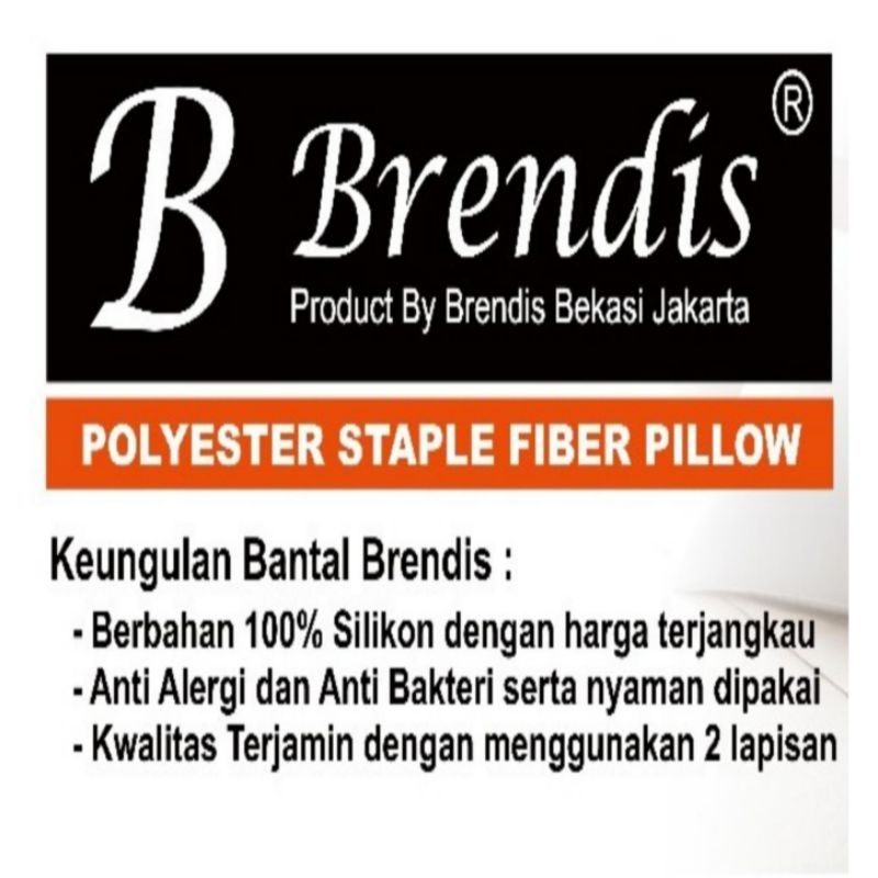 Brendis 2Bantal dan 1Guling Brendis Dan Nicoking Hotel Tidur Kepala Bintang 5 Empuk Lembut Tebal Murah Mewah Asli Silikon