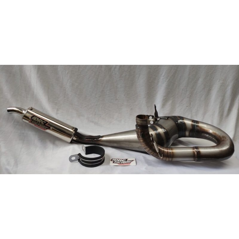 KNALPOT VESPA DRC RACING VICTORY KANAN VERSI JAGO KNALPOT VESPA RACING