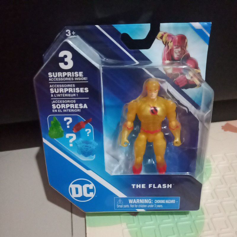 the flash dc figure gold