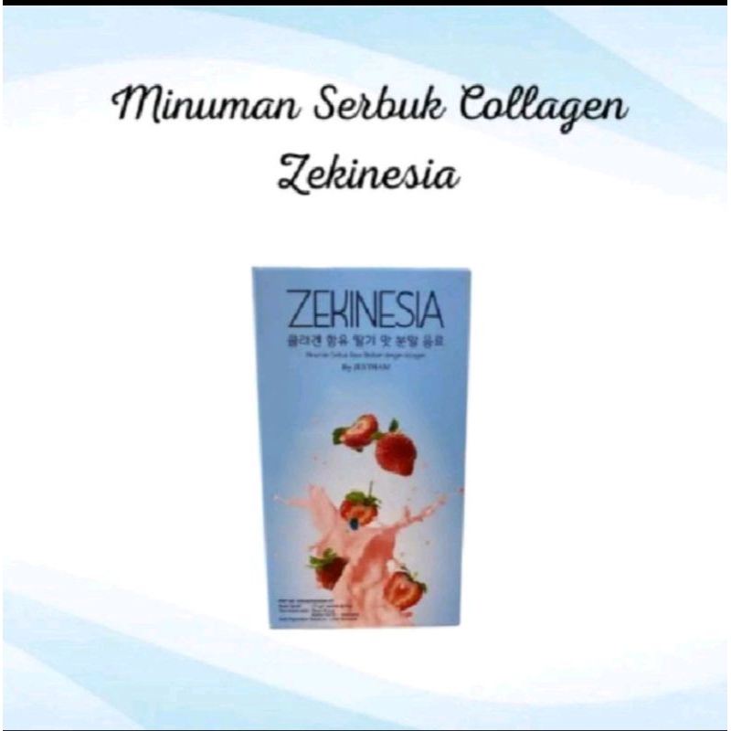 (READY) ZEKINESIA BY JESTHAM/ ZEKINESIA COLLAGEN JESTHAM