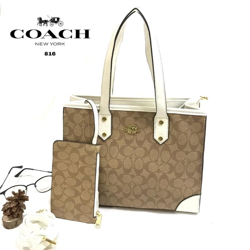 Tottebag Koachs 816 GY190 TAS WANITA TAS KANTOR IMPORT PREMIUM