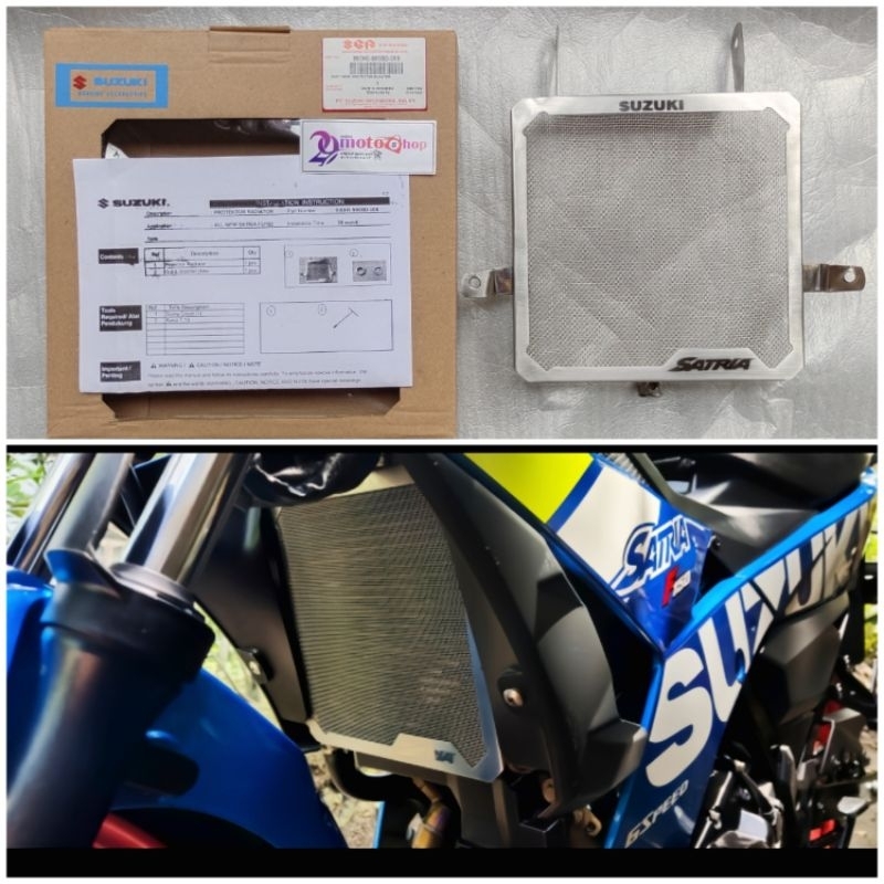 Cover pelindung radiator satria Fu injeksi raider fi original SGP