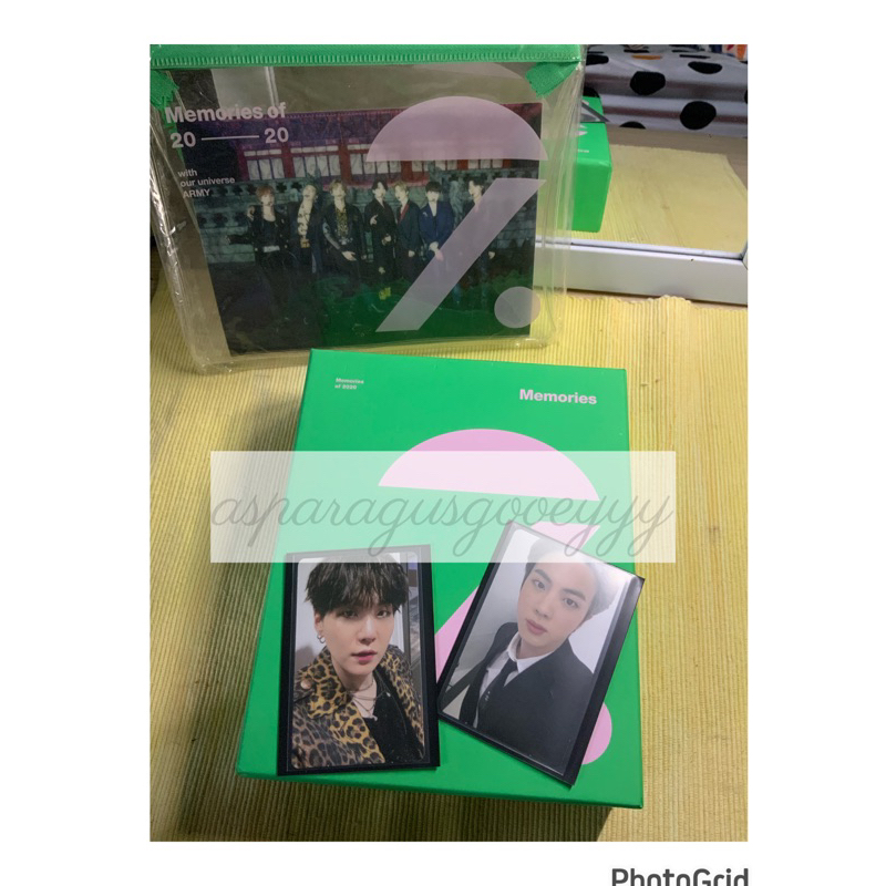 BUNDLE❗️ Memo 20 BR Fullset (PC Yoongi) + wev bene + PC Jin memo 20 DVD