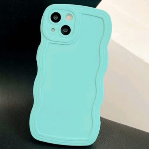 SoftCase Gelombang Warna Waxy Wave Edge Macaron Samsung A23 4G Samsung A32 4G Samsung A32 5G Samusng A33 5G White_Cell