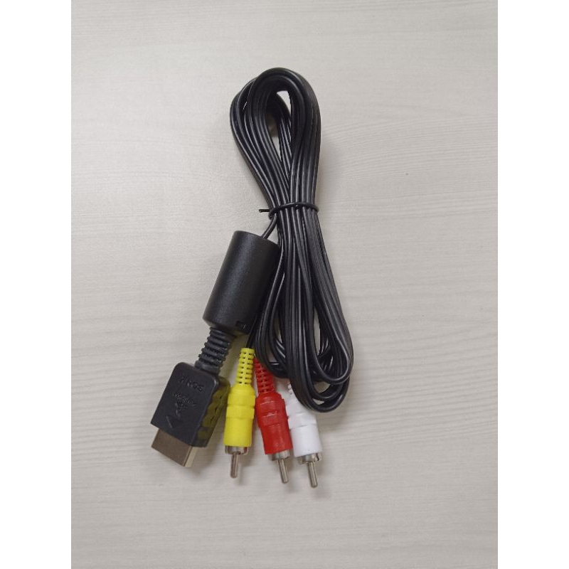 KABEL RCA PS1 PS2 PS3 KABEL AV OP ORI PABRIK KABEL AV SEMI ORI PS1 PS2 PS3 1.8 METER