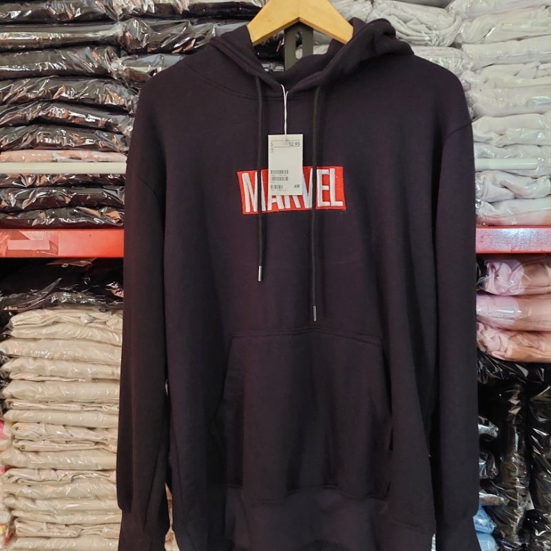 Hoodie Marvel h&amp;m Crewneck Marvel h&amp;m hoodie hnm Marvel