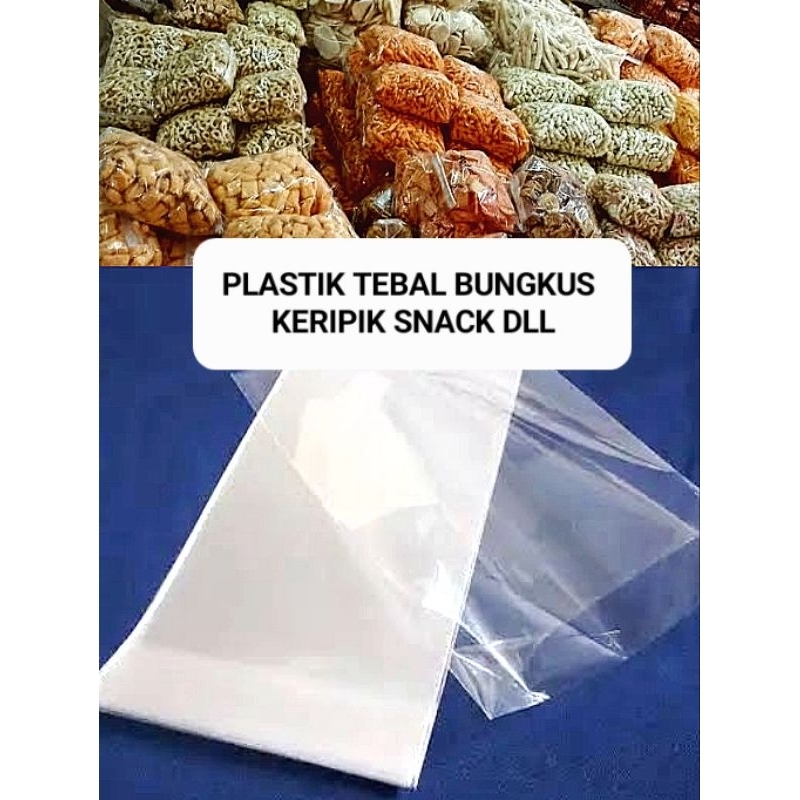 Kantong Plastik Pembungkus Keripik Kripik Kue Kering Jajan Kantong Plastik TAHAN AIR dan ANTI BOCOR | Plastik bungkus ikan hias | Kantong plastik bening transparan untuk sayur minyak beras sembako | wadah plastik tebal kuat anti robek pembungkus souvernir