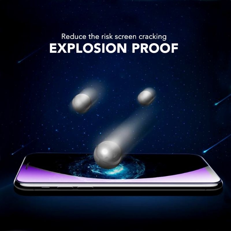 Tempered Glass Anti Blue Light Xiaomi Mi 9 Mi 9 Pro Mi 9 Lite Mi 9T Mi 9T Pro Mi 9 Se Mi 10i Mi 10 Lite 5G Mi 10T Lite Mi 11i Mi 11T Mi 11 Lite Mi 11T Pro Mi 12T Pro Tempered Glass Anti Radiasi Full Layar