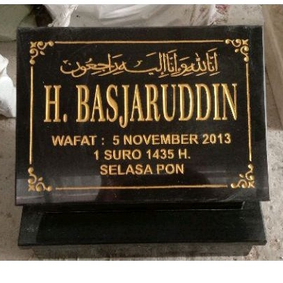 BATU NISAN GRANIT-BATU NISAN BATU HITAM-KIJING MAKAM