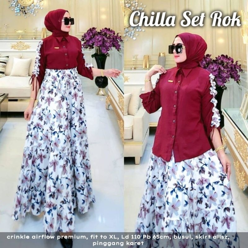 CHILLA SET ROK LABEL JASMINE