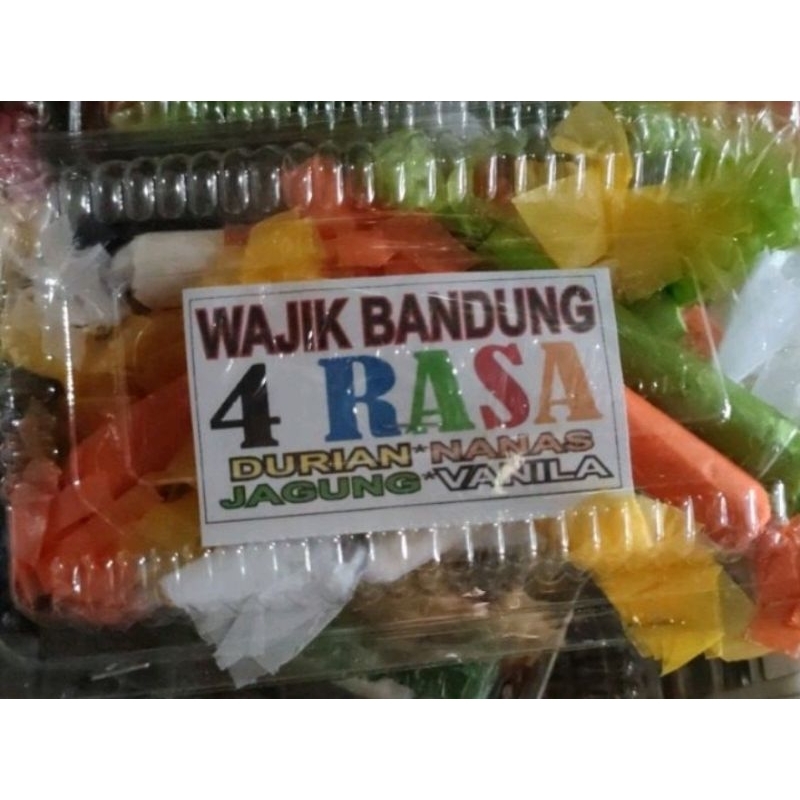 kue wajik bandung wajik kletik 4 rasa