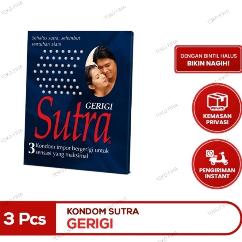 Kondom Sutra Gerigi - 3Pcs