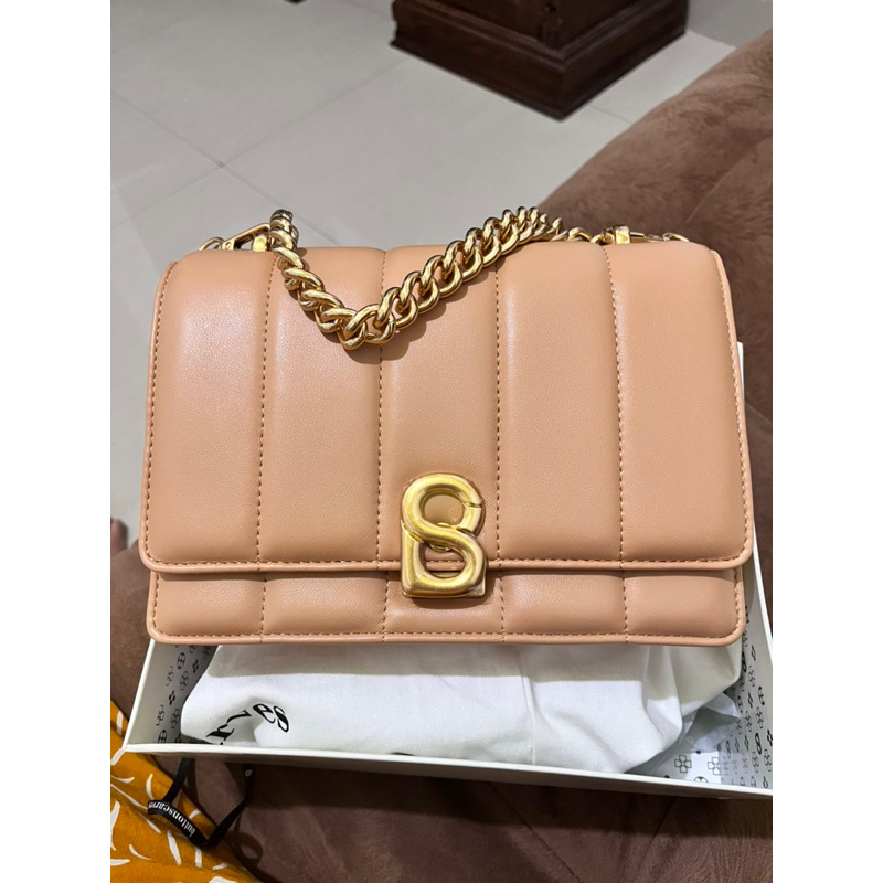 New Nora bag Tan buttonscarves