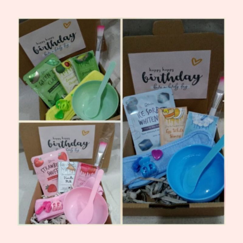 

{FREE GIFT} HAMPERS/GIFT BOX/PARCEL MASKER MUKA ORGANIK BPOM