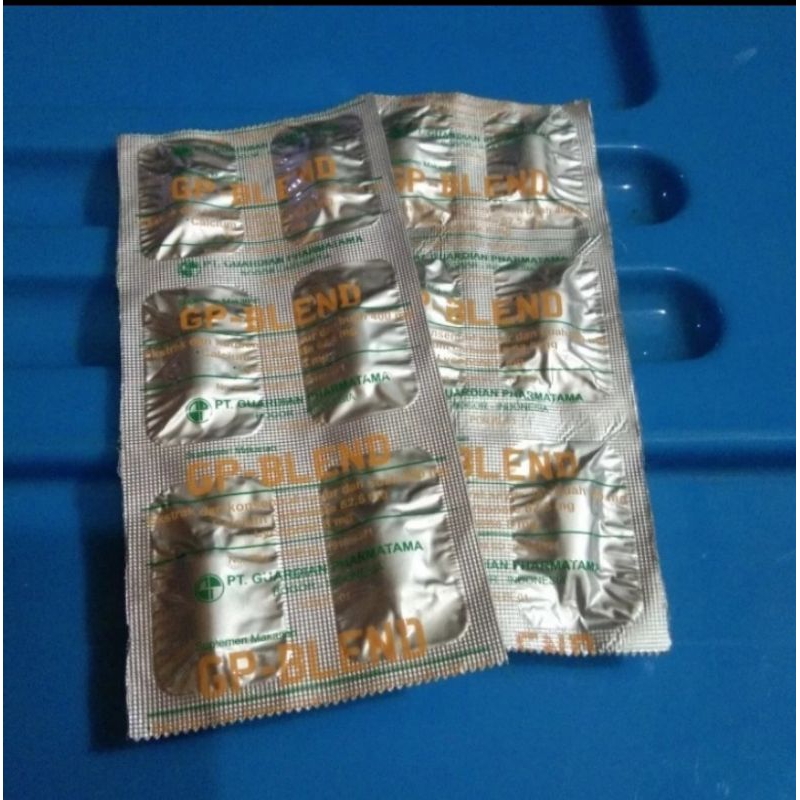 gp blend strip isi 6 tablet