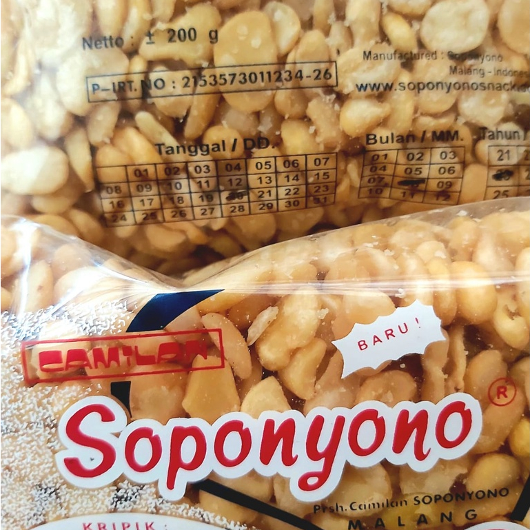 

Kacang Koro Soponyono