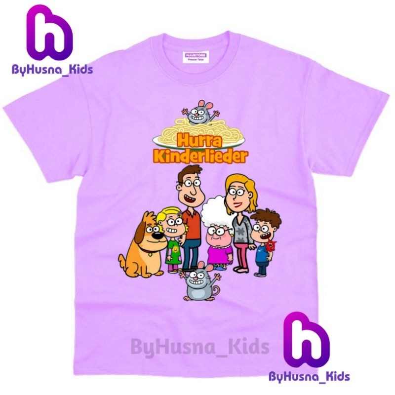 HURRA KINDERLIEDER BAJU ANAK KAOS ANAK HURRA KINDERLIEDER YUTUB ATASAN ANAK PAKAIAN ANAK UNISEX CEWE
